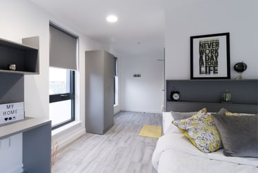 Classic Plus En Suite at Oldway Centre, 39 High Street, City Centre, Swansea, SA11LA - Image 5